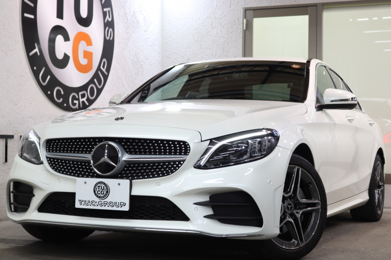 メルセデスベンツ Cクラス C200 AVG AMGﾗｲﾝ ﾚｻﾞｰｴｸｽｸﾙｰｼﾌﾞ&ﾚｰﾀﾞｰｾｰﾌﾃｨPKG　BSG搭載 後期 ｷｰﾚｽｺﾞｰ 黒本革 ﾍｯﾄﾞｱｯﾌﾟD HDDﾅﾋﾞTV ｽﾏﾎ連携 ﾌﾞﾙﾒｽﾀｰ ﾊﾞｯｸｶﾒﾗ PTS LEDﾗｲﾄ ﾊﾝｽﾞﾌﾘｰA AMGｴｱﾛ&18AW ﾀﾞｲﾅﾐｯｸS ｴｱｻｽ 9AT　2年保証
