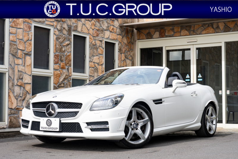 メルセデスベンツ SLKクラス SLK200 ｴｸｽｸﾙｰｼﾌﾞ ﾚｰﾀﾞｰSP　黒革 9速AT ｼｰﾄﾋｰﾀｰ ﾏｼﾞｯｸｽｶｲR ｴｱｽｶｰﾌ 純正ﾅﾋﾞ ﾌﾙｾｸﾞTV MBﾛｺﾞﾌﾞﾚｰｷ ｷｰﾚｽ ｷｾﾉﾝ AMGｴｱﾛ&18ｲﾝﾁAW 　2年保証