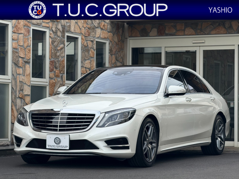 メルセデスベンツ Sクラス S550ﾛﾝｸﾞ AMGﾗｲﾝ ｼｮｰﾌｧｰ&ﾚｰﾀﾞｰｾｰﾌﾃｨPKG　中期 黒革 ｼｰﾄﾋｰﾀｰ&ｸｰﾗｰ ﾊﾟﾉﾗﾏSR 純正ﾅﾋﾞ ﾌﾙｾｸﾞTV ﾘｱｴﾝﾀｰ 360ｶﾒﾗ Burmester 自動ﾄﾗﾝｸ&ﾊﾝｽﾞﾌﾘｰA LEDﾗｲﾄ AMGｴｱﾛ&19ｲﾝﾁAW　2年保証