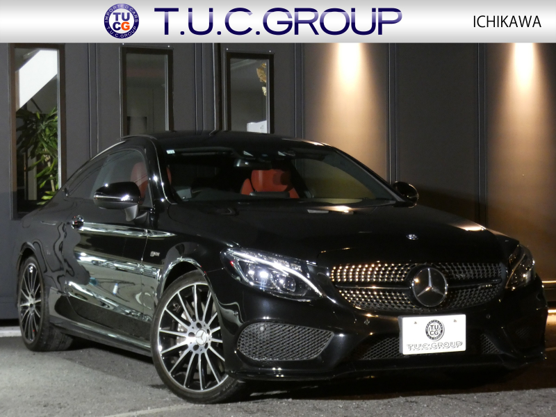 AMG Cクラス C43 4MATIC ｸｰﾍﾟ ﾚｰﾀﾞｰｾｰﾌﾃｨPKG　9速AT AMGｴｱﾛ&19ｲﾝﾁｱﾙﾐ 赤本革 ﾊﾟﾉﾗﾏSR HDDﾅﾋﾞ 地ﾃﾞｼﾞ ﾊﾞｯｸｶﾒﾗ Burmester ﾊﾟﾌｭｰﾑｱﾄﾏｲｻﾞｰ ﾍｯﾄﾞｱｯﾌﾟD 純正ﾄﾞﾗﾚｺ LEDﾍｯﾄﾞﾗｲﾄ/ｱﾀﾞﾌﾟﾃｨﾌﾞHB　2年保証付