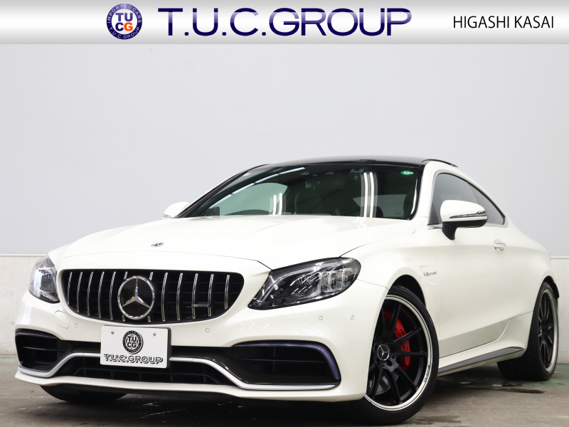 AMG Cクラス C63S ｸｰﾍﾟ AMGｶｰﾎﾞﾝ&ﾚｰﾀﾞｰP　後期 黒革 ｼｰﾄﾋｰﾀｰ ﾊﾟﾉﾗﾏSR 純正HDDﾅﾋﾞ ﾌﾞﾙﾒｽﾀｰS AMGﾄﾞﾗｲﾌﾞｺﾝﾄﾛｰﾙｽｲｯﾁ AMGｴｱﾛ&19/20ｲﾝﾁAW ﾚｯﾄﾞｷｬﾘﾊﾟｰ 2年保証付