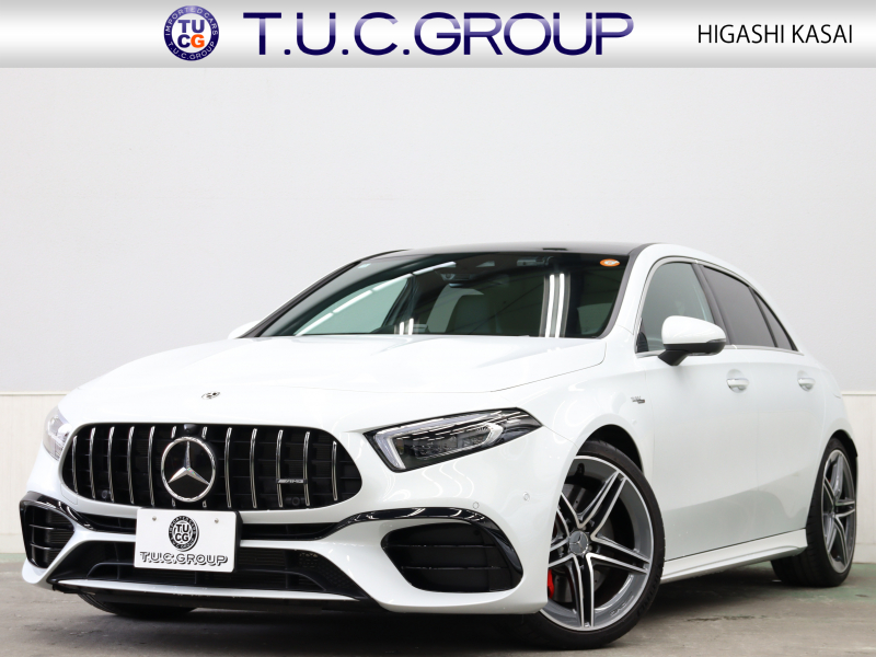AMG Aクラス A45S 4MATIC+ AMGｱﾄﾞﾊﾞﾝｽﾄﾞ&ﾊﾟﾌｫｰﾏﾝｽPKG　1ｵｰﾅｰ AMGﾊﾟﾌｫｰﾏﾝｽｼｰﾄ黒/赤 ﾋｰﾀｰ ﾍﾞﾝﾁﾚｰﾀｰ ﾊﾟﾉﾗﾏSR HDDﾅﾋﾞTV HUD 360ｶﾒﾗ ｱﾀﾞﾌﾟﾃｨﾌﾞLEDﾗｲﾄ AMGﾊﾟﾌｫｰﾏﾝｽｴｸﾞｿﾞｰｽﾄ AMGｴｱﾛ＆19AW　2年保証付
