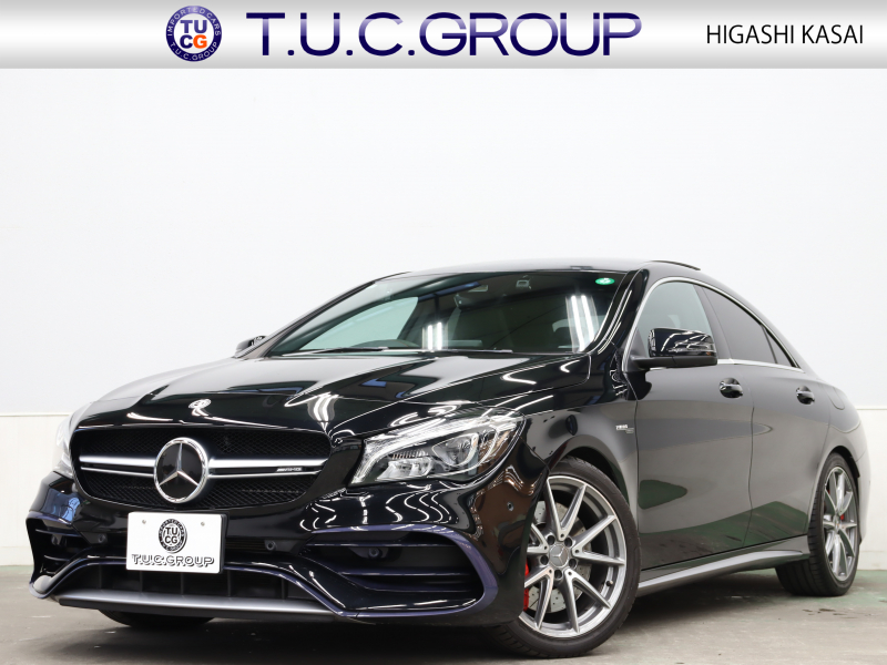 AMG CLAクラス CLA45 4MATIC ｱﾄﾞﾊﾞﾝｽﾄﾞ&ﾚｰﾀﾞｰSP　後期 381馬力 Pｽﾀ ECO AMGﾊﾟﾌｫｰﾏﾝｽｼｰﾄ ﾊﾟﾌｫｰﾏﾝｽEX 黒革 ﾊﾟﾉﾗﾏSR ｼｰﾄﾋｰﾀｰ HDDﾅﾋﾞTV Harman/kardon BTｵｰﾃﾞｨｵ Carplay Bｶﾒﾗ LEDﾍｯﾄﾞﾗｲﾄ ﾏﾙﾁｶﾗｰｱﾝﾋﾞｴﾝﾄ AMGｴｱﾛ&18AW　2年保証