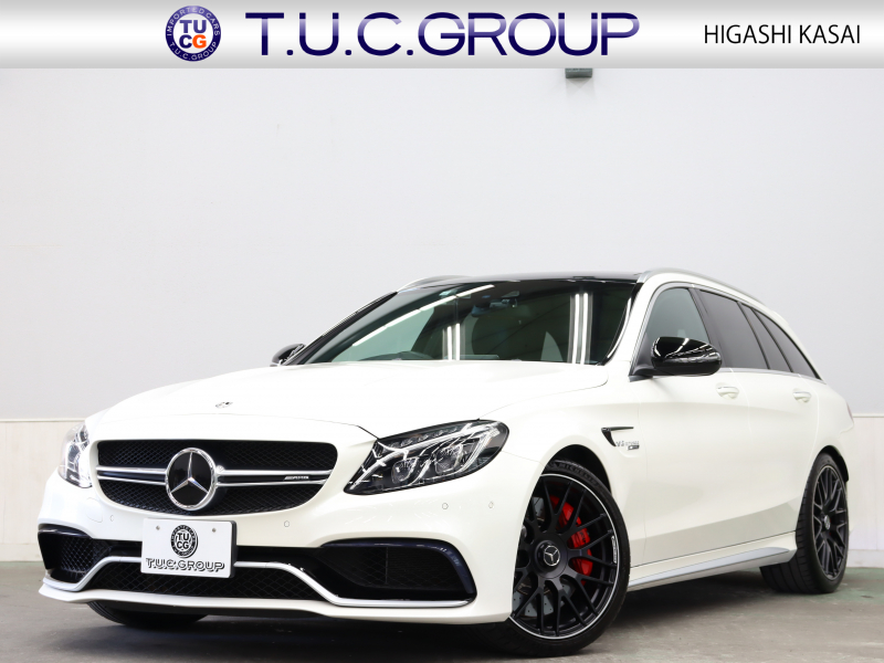 AMG Cクラス C63S ﾜｺﾞﾝ ﾚｰﾀﾞｰSP　Pｽﾀ 510ps 黒革 ｼｰﾄﾋｰﾀｰ ﾊﾟﾉﾗﾏSR ﾅﾋﾞTV BTｵｰﾃﾞｨｵ Bｶﾒﾗ LEDﾍｯﾄﾞﾗｲﾄ ﾍｯﾄﾞｱｯﾌﾟD ﾌﾞﾙﾒｽﾀｰS 自動Rｹﾞｰﾄ&ﾊﾝｽﾞﾌﾘｰA AMGｴｱﾛ&19AW　2年保証