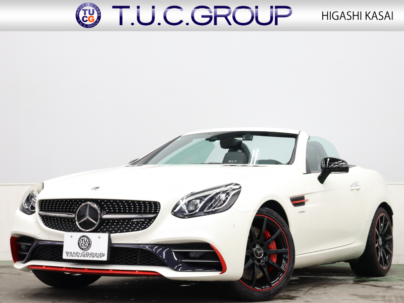 AMG SLC SLC43 ﾚｯﾄﾞｱｰﾄED ﾚｰﾀﾞｰSP　特別仕様 左ﾊﾝﾄﾞﾙ Pｽﾀ 黒/灰ｼｰﾄ ｼｰﾄﾋｰﾀｰ ｴｱｽｶｰﾌ ﾏｼﾞｯｸｽｶｲC ﾅﾋﾞTV Bｶﾒﾗ harman/kardon 専用ｲﾝﾃﾘｱ 専用18AW　2年保証