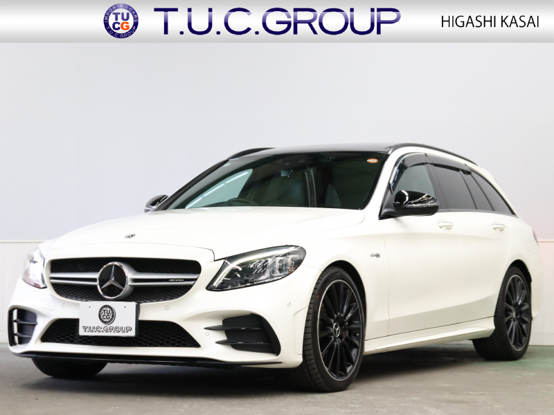 AMG Cクラス C43 ｽﾃｰｼｮﾝﾜｺﾞﾝ 4MATIC ｴｸｽｸﾙｰｼﾌﾞ&ﾚｰﾀﾞｰSP　後期ﾓﾃﾞﾙ 黒革 純正ﾅﾋﾞTV ﾌﾞﾙﾒｽﾀｰS ﾍｯﾄﾞｱｯﾌﾟD Bｶﾒﾗ 自動Rｹﾞｰﾄ&ﾌｯﾄﾄﾗﾝｸｵｰﾌﾟﾅｰ LEDﾍｯﾄﾞﾗｲﾄ AMGｻｽﾍﾟﾝｼｮﾝ AMGｴｸﾞｿﾞｰｽﾄ AMGｷｬﾘﾊﾟｰ AMGｴｱﾛ&19ｲﾝﾁAW　2年保証付