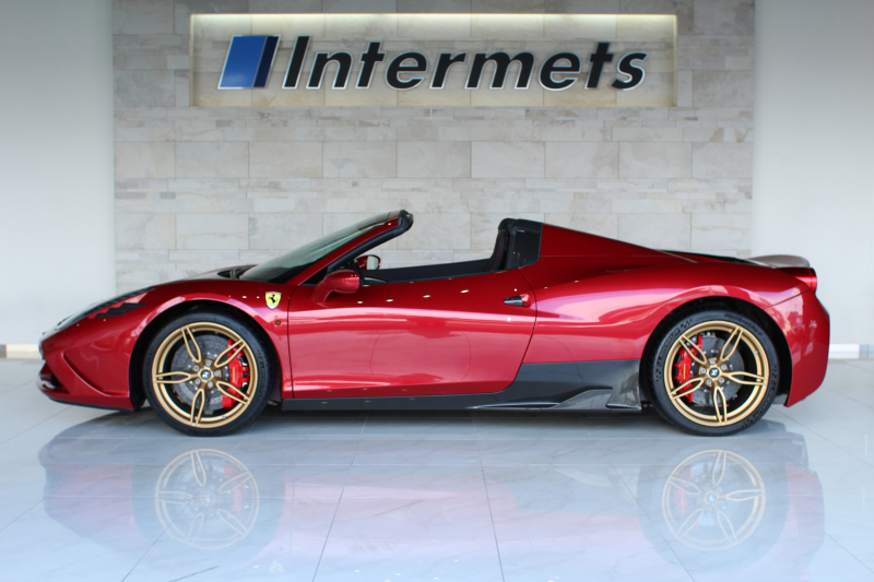 フェラーリ 458スペチアーレA D車 Rosso Sergio 378km