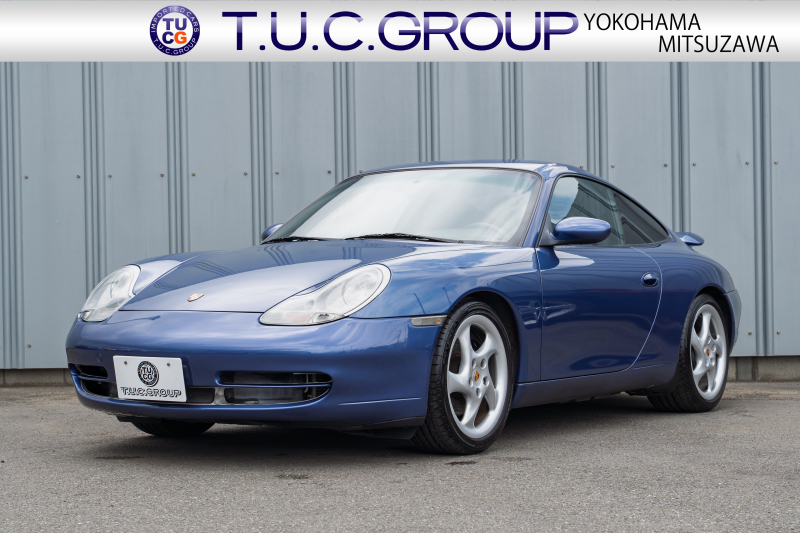 ポルシェ 911(Type996) ｶﾚﾗ　6速ﾏﾆｭｱﾙ 左ﾊﾝﾄﾞﾙ 希少ｶﾗｰ ﾌﾞﾗｯｸﾚｻﾞｰｼｰﾄ ｱﾙｶﾝﾀｰﾗﾙｰﾌﾗｲﾅｰ ｶﾚﾗﾘｱｽﾎﾟｲﾗｰ PSM ｷｾﾉﾝﾗｲﾄ ｶﾗｰｸﾚｽﾄｷｬｯﾌﾟ ﾀｰﾎﾞﾙｯｸ18ｲﾝﾁAW　2年保証