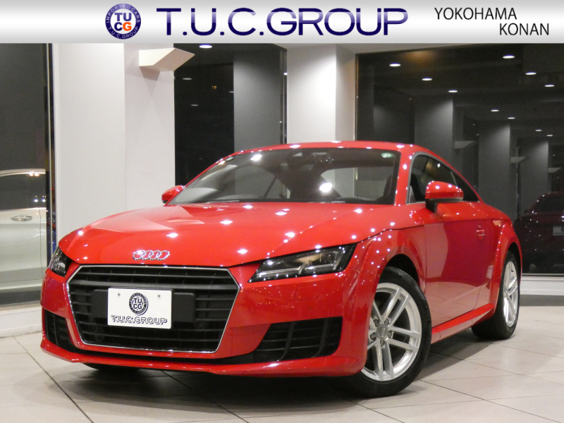 アウディ TTクーペ TTｸｰﾍﾟ 2.0TFSI ｱｼｽﾀﾝｽPKG　ADVｷｰ ﾌﾞﾗｯｸｴﾌｪｸﾄｸﾛｽｼｰﾄ MMIﾅﾋﾞTV ﾊﾞｰﾁｬﾙCP Bｶﾒﾗ PDC LEDﾗｲﾄ 17AW　2年保証