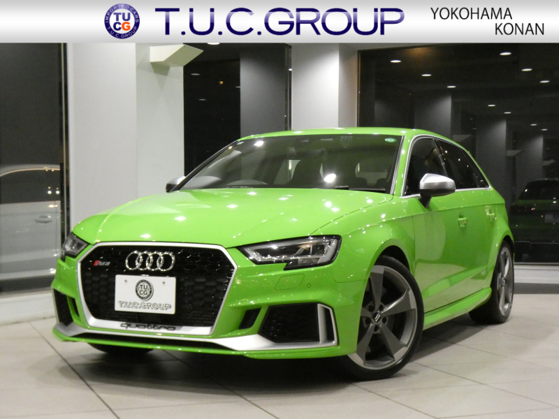 アウディ RS3 RS3ｽﾎﾟｰﾂﾊﾞｯｸ 2.5TFSIｸﾜﾄﾛ RSﾃﾞｻﾞｲﾝPKG　ADVｷｰ 追ACC ﾚｰﾝ&ｻｲﾄﾞｱｼｽﾄ RSｽﾎﾟｰﾂｼｰﾄ ﾋｰﾀｰ MMIﾅﾋﾞ ﾊﾞｰﾁｬﾙCP B&Oｻｳﾝﾄﾞ Bｶﾒﾗ PDC ﾏﾄﾘｸｽLED 専用ｴｸｽﾃﾘｱ&19AW ﾚｯﾄﾞｷｬﾘﾊﾟｰ ﾏｸﾞﾈﾃｨｯｸR 可変ﾏﾌﾗｰ 400ps　2年保証