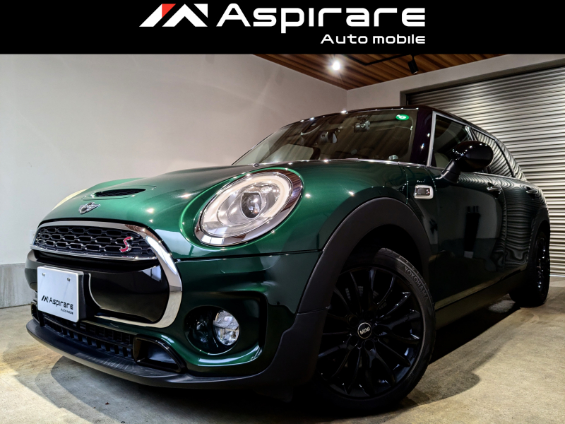 MINI(ミニ) ミニ クーパーS  クラブマン　新車ワンオーナー　HDDナビTV　リアカメラ　アクティブクルーズコントロール　ベージュレザー調カバー　LEDヘッドライト