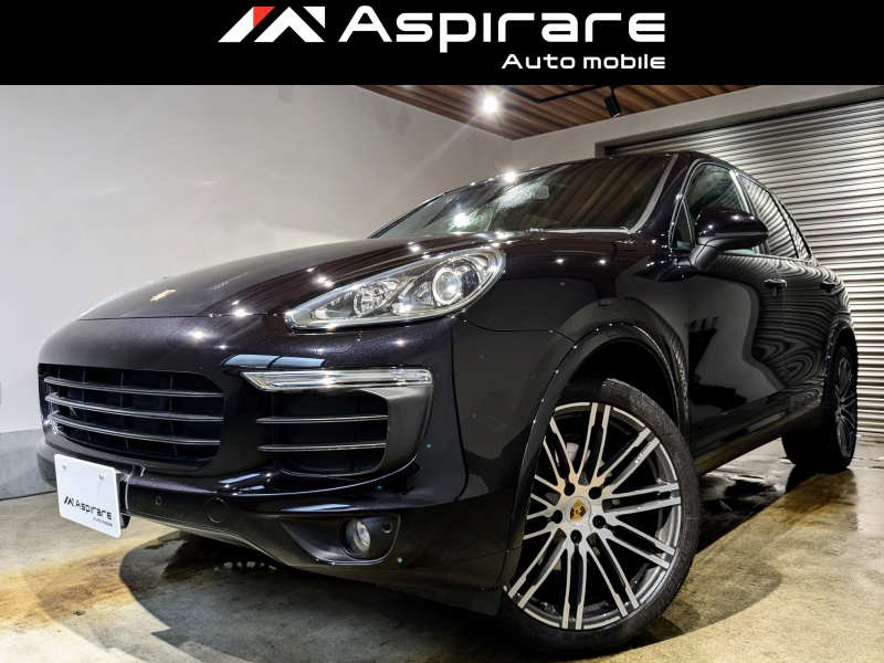 ポルシェ カイエン プラチナエディション　特別仕様車　911ターボデザイン21インチアルミホイル　PCMカーナビ　リアカメラ　carplay　BOSEサウンドシステム