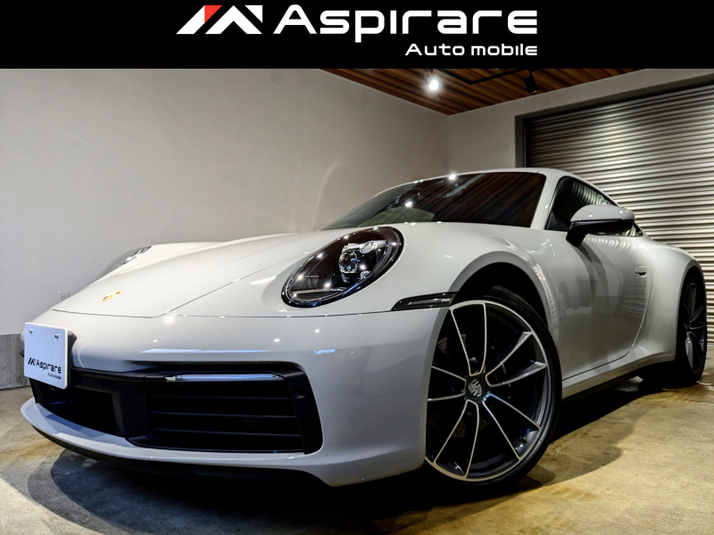 ポルシェ 911(Type992) カレラ スポーツクロノパッケージ　クレヨン　ベージュインテリア　オプション20/21インチアルミホイール　スポーツシート　PCMナビ　CarPlay対応　PDLS　PASM