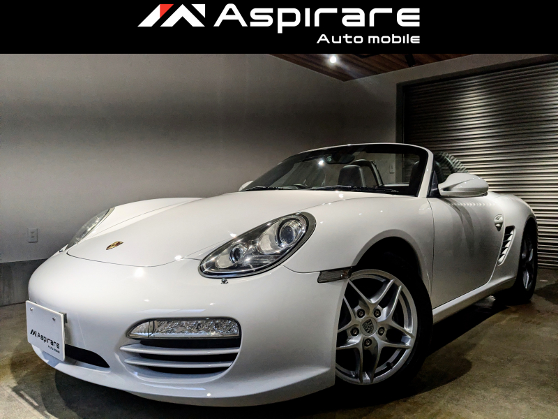 ポルシェ ボクスター(Type987) 2.9PDK　スポーツクロノパッケージ　キセノンヘッドライト　カーナビ　リアカメラ　シートヒーター　オートエアコン　PASM