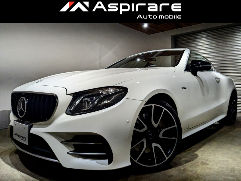 AMG Eクラス E53 4マチック＋ カブリオレ　ISG搭載モデル　エクスクルーシブPKG　ブラック×レッドレザーシート　20インチAW　ベンチレーションシート　carplay　Burmesterサウンド