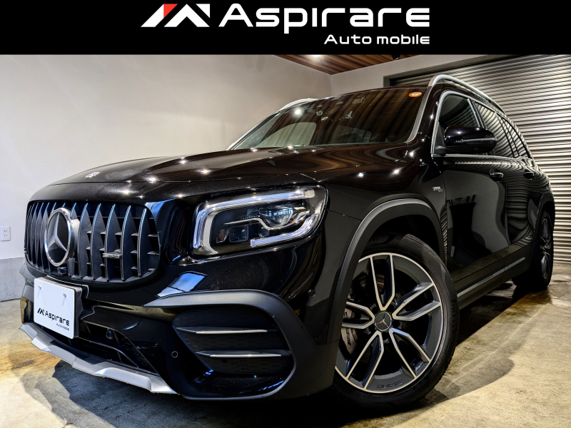 AMG GLB GLB35 4M AMGアドバンスドPKG　AMGパフォーマンスPKG　パノラマサンルーフ　レッド×ブラックレザー　シートベンチレーション　ナビTV　全方位カメラ　新車ワンオーナー
