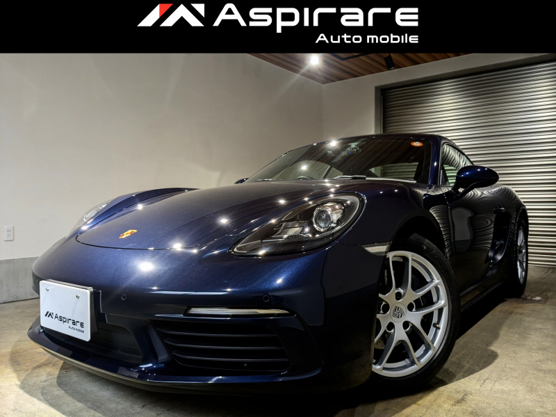 ポルシェ 718 ケイマン 2.0PDK　18インチアルミホイール　シートヒーター　電動格納ドアミラー　オートエアコン　キセノンヘッドライト　2019yモデル　ユーザー買取車