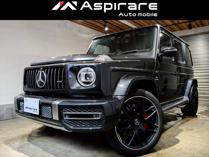 AMG Gクラス G63　レザーエクスクルーシブPKG　エスプレッソブラウンレザーシート　鍛造22インチアルミホイール　ブルメスターサウンドシステム　デジタルルームミラー