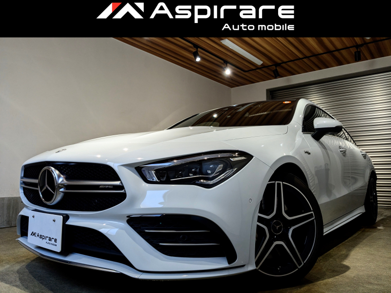 AMG CLAクラス CLA35シューティングブレイク 4マチック　アドバンスドPKG　パノラマサンルーフ　ナビパッケージ　レーダーセーフティPKG　AMG18インチアルミホイル　ヘッドアップディスプレイ