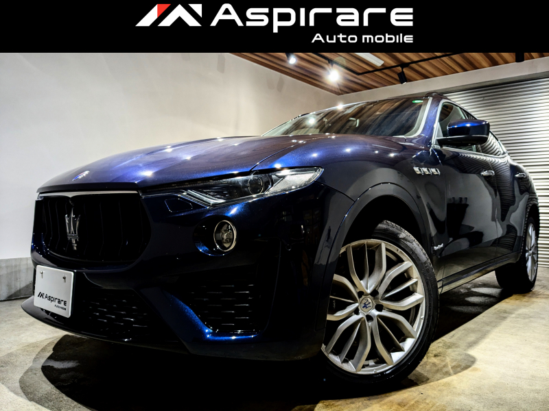マセラティ レヴァンテ グランスポーツ　20インチアルミホール　サンルーフ　アクティブクルーズコントロール　CarPlay　カーナビ　フルセグTV　360カメラシステム