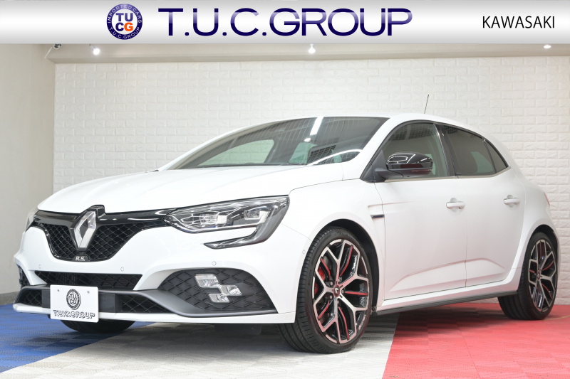 ルノー メガーヌ RSﾄﾛﾌｨｰ　RECARO製ﾌﾛﾝﾄﾊﾞｹｯﾄｼｰﾄ 純正ﾀｯﾁｽｸﾘｰﾝ Bluetoothｵｰﾃﾞｨｵ CarPlay Bｶﾒﾗ 前後PTS 19ｲﾝﾁ鍛造AW ﾌﾞﾚﾝﾎﾞ製ﾚｯﾄﾞｷｬﾘﾊﾟｰ LEDﾍｯﾄﾞﾗｲﾄ　2年保証付