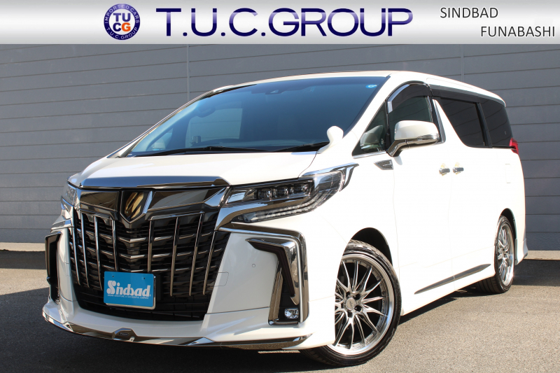 トヨタ アルファード 2.5S ﾀｲﾌﾟｺﾞｰﾙﾄﾞⅢ 7人 後期型　ﾓﾃﾞﾘｽﾀｴｱﾛ ﾄﾖﾀｾｰﾌﾃｨｾﾝｽ ﾚｰﾀﾞｰｸﾙｰｽﾞC BSM ﾂｲﾝﾑｰﾝﾙｰﾌ 黒半革 9型Dﾅﾋﾞ ﾌﾙｾｸﾞ Bｶﾒﾗ ETC 前後ﾄﾞﾗﾚｺ ﾃﾞｼﾞﾀﾙｲﾝﾅｰﾐﾗｰ 両側電動ｽﾗｲﾄﾞ ﾊﾟﾜｰBﾄﾞｱ 3眼LEDﾗｲﾄ 社外20ｲﾝﾁAW 2年保証