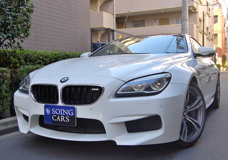 BMW Mシリーズ M6 クーペ 4.4 オレンジ革 20AW  カーボンルーフ ハーマンカードン 禁煙車