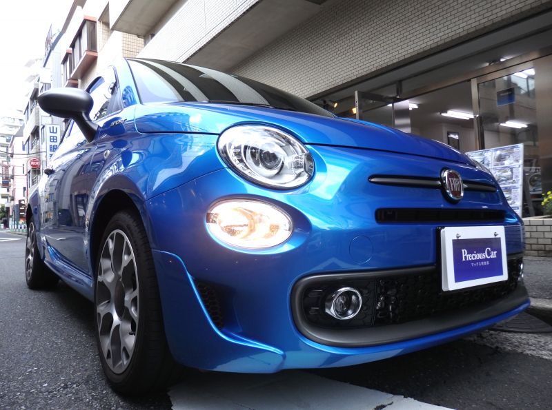 フィアット 500 SPORT DualLogic 5AT ITALY-Blue  OneOwne Limited Car Built-inGarage