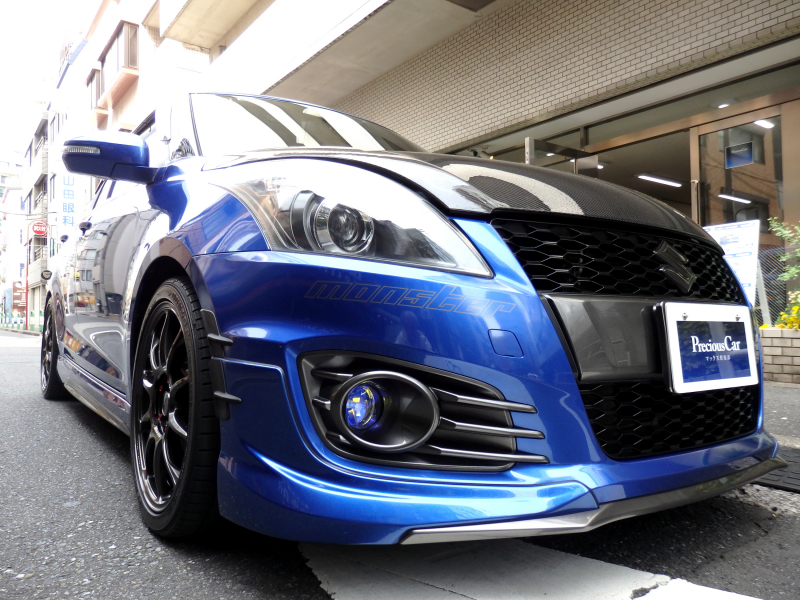 スズキ スイフトスポーツ Z02 SWK-CustomMadeModel 6MT OneOwner  DarkBlue＆Black Built-inGarage