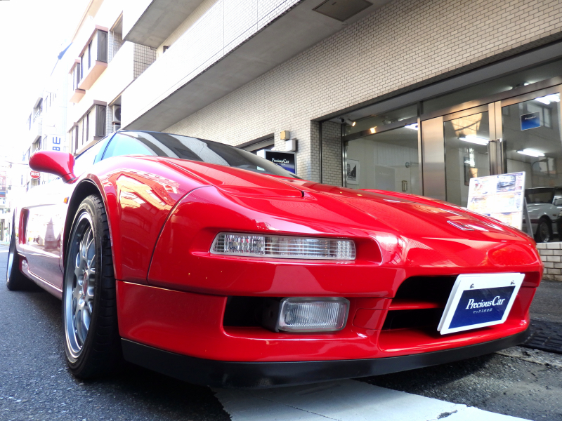 ホンダ NSX 3.0 BaseGrade 5MT FormulaRed HID BBS-RGR17/18AW K1-Muffler Built-inGarage