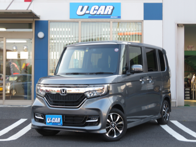 ホンダ N-BOX カスタムG・Lホンダセンシング　ナビ・バックカメラ・ETC・ドライブレコーダー・両側電動スライドドア・シートヒーター・クルーズコントロール・LEDライト・禁煙車