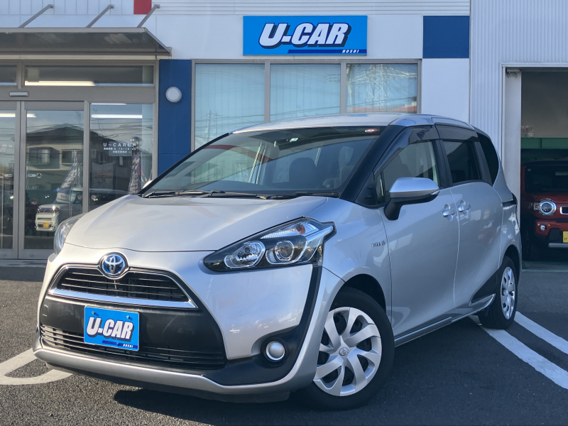 トヨタ シエンタ ハイブリッドX　ナビ・バックカメラ・ドラレコ・片側パワスラ・衝突軽減ブレーキ・7人乗り・禁煙車