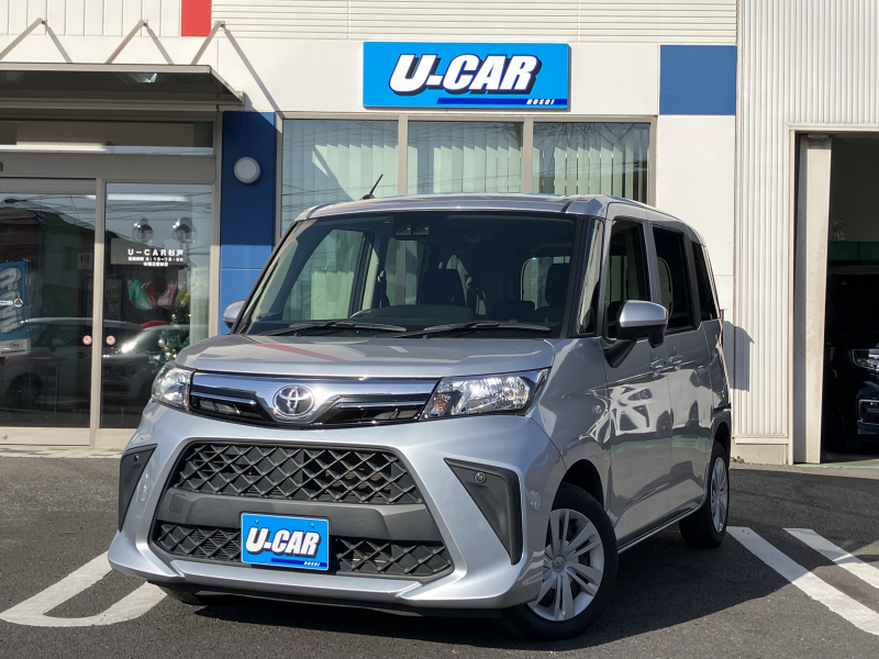 トヨタ ルーミー X　ナビ・バックカメラ・ETC・パワスラ・オートライト・スマートキー・プッシュスタート・衝突軽減ブレーキ・障害物センサー・車線逸脱警報・レンタアップ・禁煙車