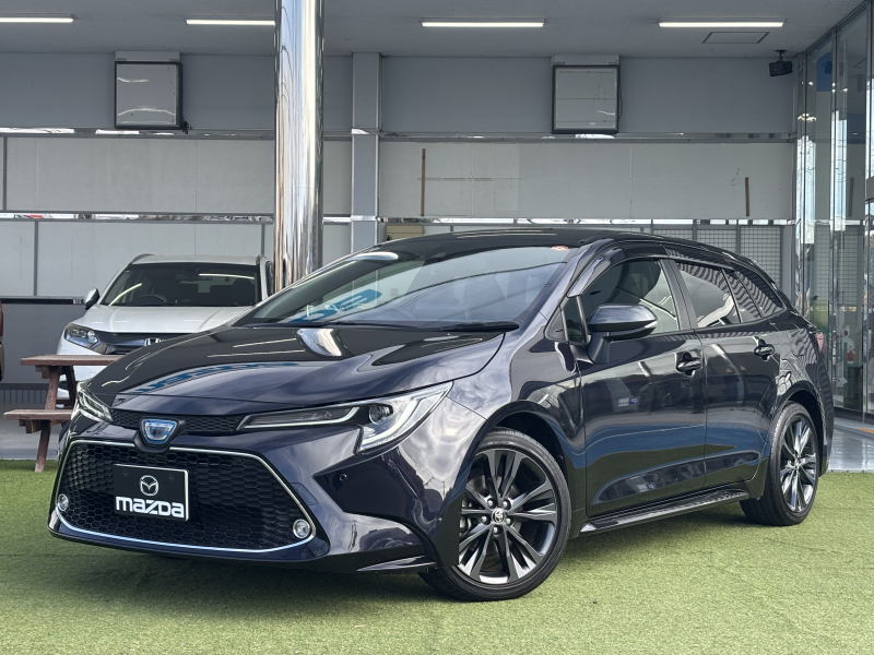 トヨタ カローラツーリング ハイブリッド　WXB　9インチナビTV　前後＆車内ドライブレコーダー　ETC