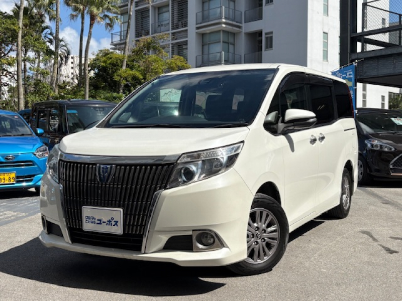 トヨタ エスクァイア ハイウェイスターGターボ　OP5年保証対象車　両側パワスラ　純正9インチナビ　フリップダウンモニター　ETC　前後ドライブレコーダー　シートヒーター　トヨタセーフティセンス　バックカメラ