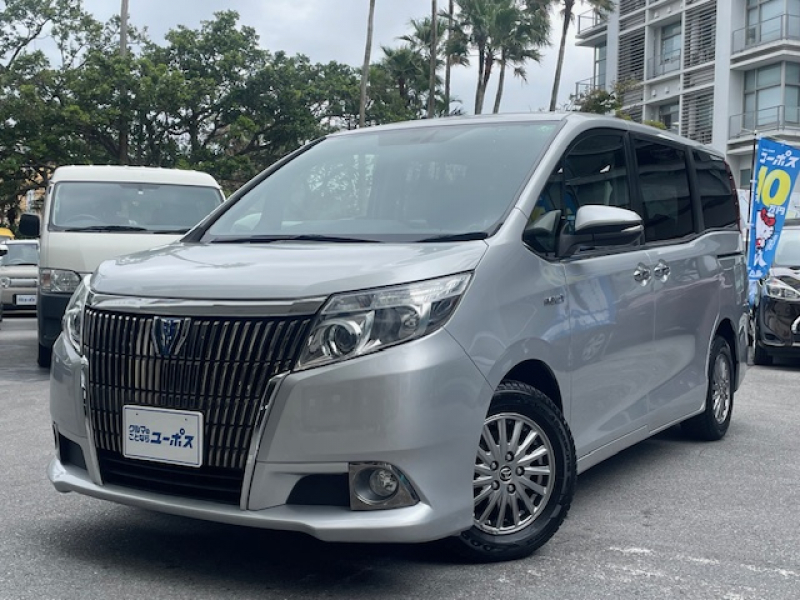 トヨタ エスクァイア ハイブリッドXi　OP1年保証対象車　純正9インチナビ　パワースライドドア　バックカメラ　前後ドライブレコーダー　シートヒーター　ETC