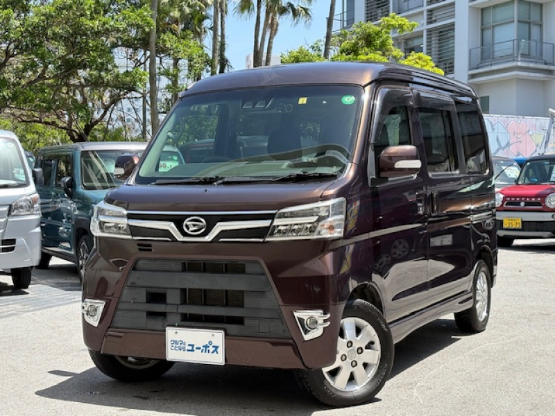ダイハツ アトレーワゴン カスタムターボRSリミテッドSAⅢ　OP5年保証対象車　ドライブレコーダー　パワースライドドア　クリアランスソナー　衝突被害軽減システム