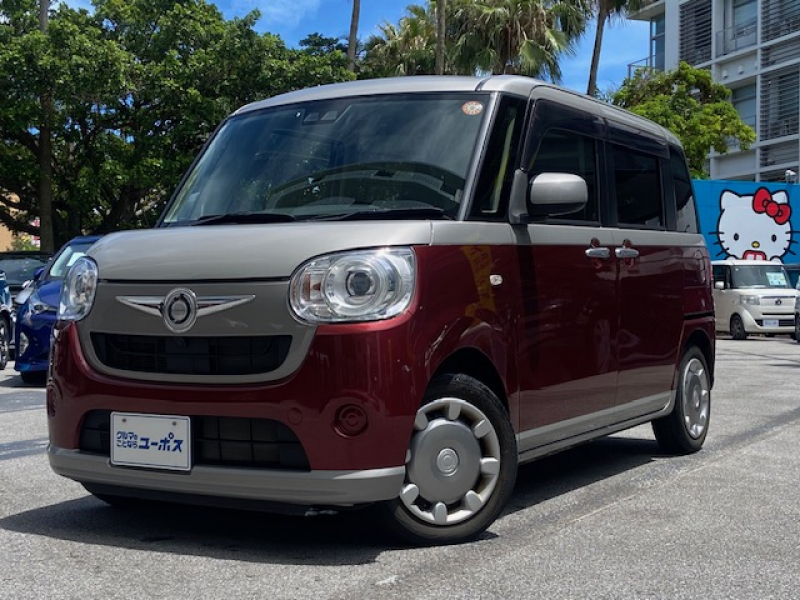 ダイハツ ムーブキャンバス G　SAⅢOP5年保証対象車　Carrozzeriaディスプレイオーディオ　バックカメラ　両側パワースライドドア