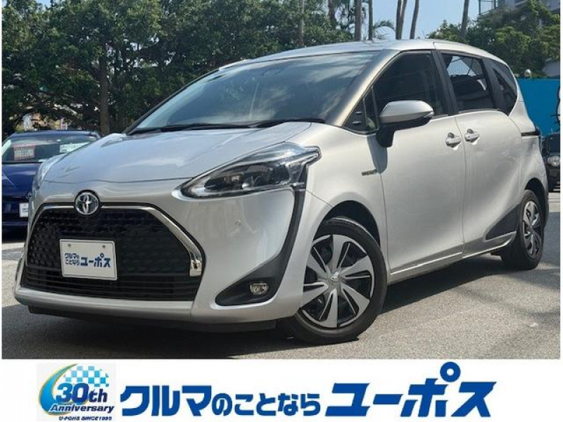 トヨタ シエンタ ハイブリットGクエロ　OP5年保証対象車　両側パワースライドドア　純正ナビ　バックモニター　ハーフレザーシート　ETC