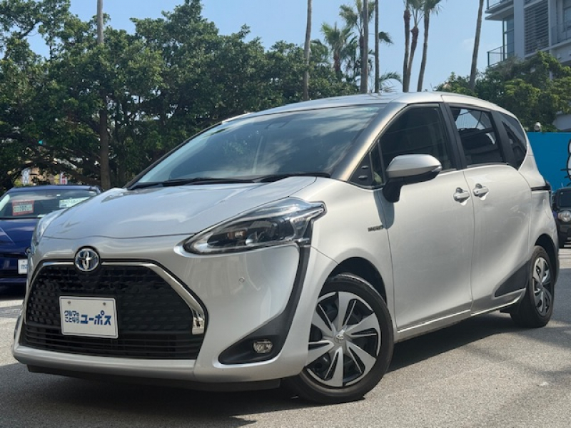 トヨタ シエンタ ハイブリットGクエロ　OP5年保証対象車　両側パワースライドドア　純正ナビ　バックモニター　ハーフレザーシート　ETC