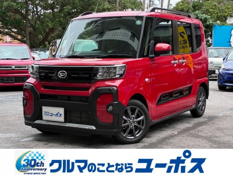ダイハツ タント ファンクロス　OP10年保証対象車　純正ナビ　バックモニター　両側パワースライドドア　ドライブレコーダー　ETC
