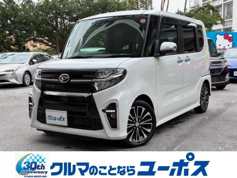 ダイハツ タントカスタム カスタムRSOP5年保証対象車　純正8インチナビ　両側パワースライドドア　LEDヘッドライト　ETC