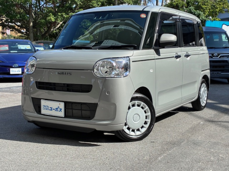 ダイハツ ムーブキャンバス セオリーX　OP10年保証対象車　スマートアシスト　アイドリングストップ　クリアランスソナー