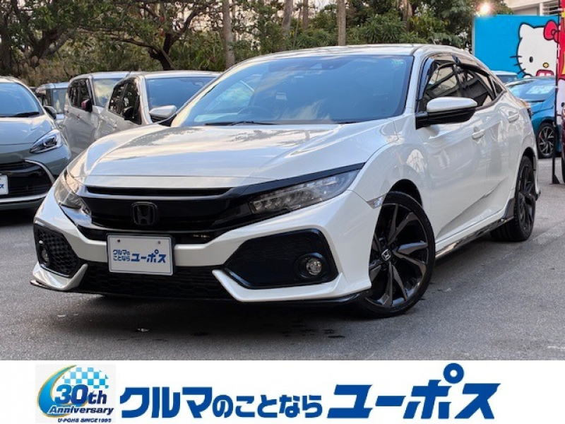 ホンダ シビック ハッチバック　OP5年保証対象車　ホンダセンシング　純正SDナビ　バックモニター　フルセグTV　ETC