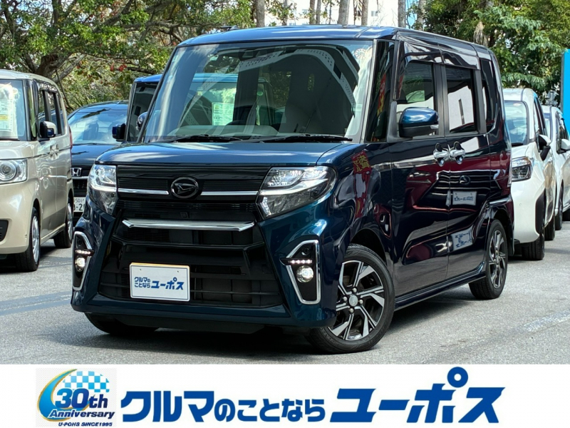 ダイハツ タント ｶｽﾀﾑXｾﾚｸｼｮﾝ　純正ナビ　両側パワースライドドア　コーナーセンサー　ドライブレコーダー　バックカメラ　