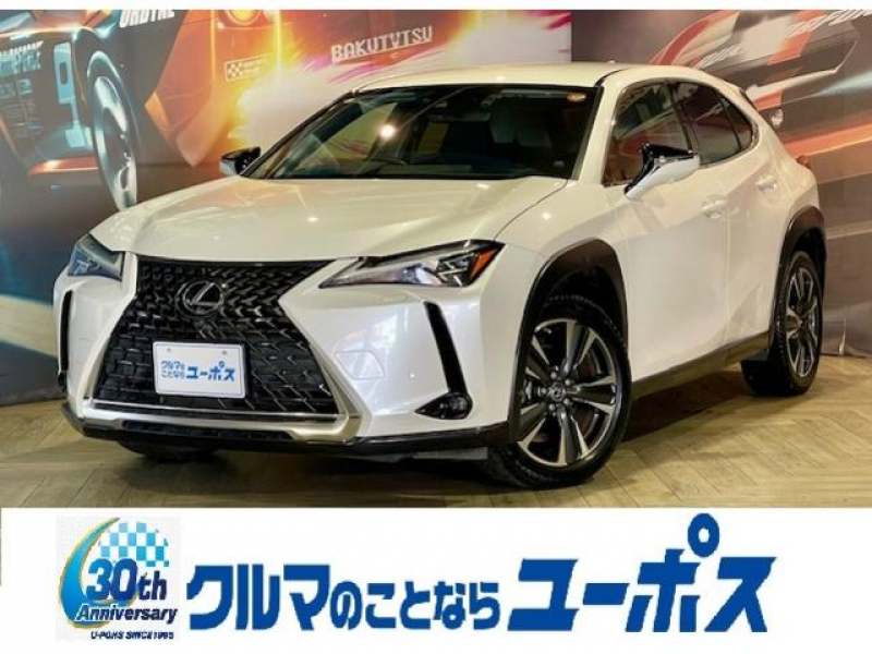 レクサス UX UX200　バージョンL　OP10年保証対象車　レクサスメーカーナビ（CD／DVD／BT／USB／AUX／フルセグTV）パノラミックビューモニター　レクサスセーフティ＋　BSM　ホワイトレザーシート　前席エアベンチレーション