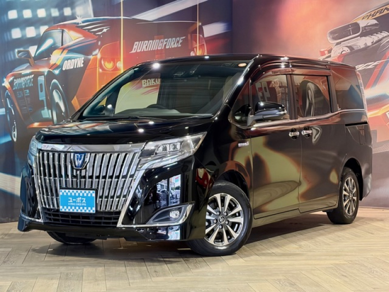 トヨタ エスクァイア ハイブリッドGi　後期　OP5年保証対象車　純正9インチナビ　両側パワースライドドア　バックカメラ　ETC　クリアランスソナー　