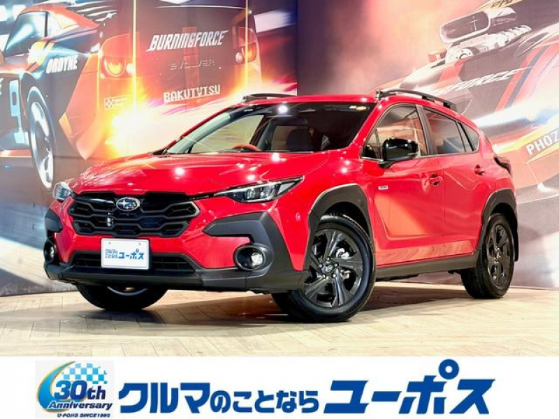 スバル クロストレック リミテッド ツーリング　OP10年保証対象車　メーカーオプション11．6インチナビ（BT／フルセグTV）360度ビューモニター　オプションブラックルーフレール　前後ドライブレコーダー　アイサイトセーフティプラス　ETC車載器