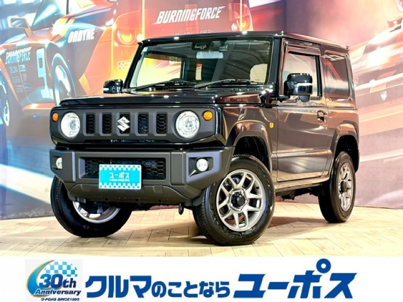 スズキ ジムニー XC　OP10年保証対象車　カロッツェリアメモリーナビ（CD/DVD/BT/フルセグTV）バックカメラ　デュアルカメラブレーキサポート　背面タイヤ　クリアランスソナー　前後ドライブレコーダー