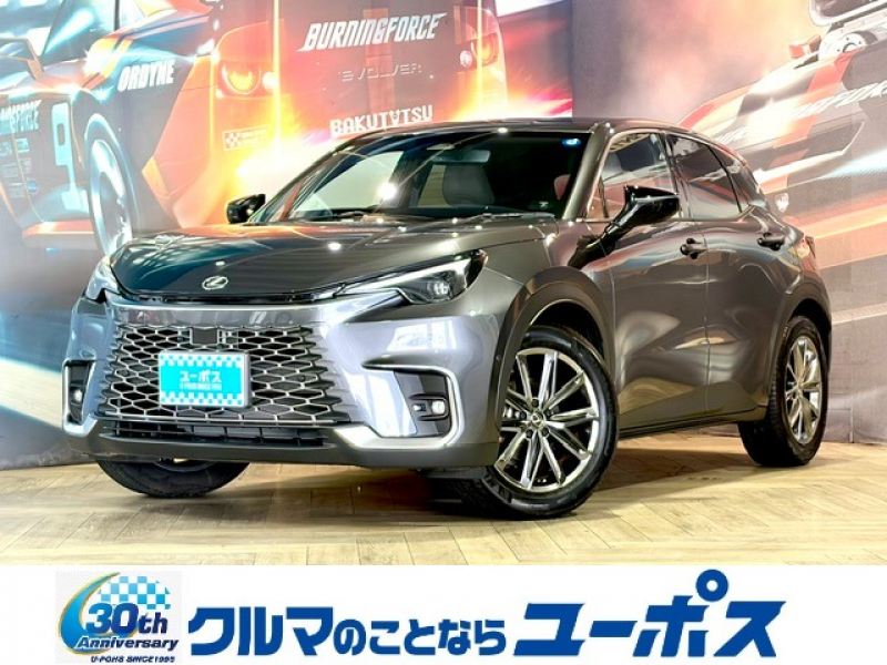 レクサス LBX ハイブリッド　エレガント　OP10年保証対象車　ワンオーナー　レクサスメーカーナビ（BT/USB/HDMI/フルセグTV）360度ビューモニター　ブラウンレザーシート　セーフティシステムプラス　純正前後ドライブレコーダー
